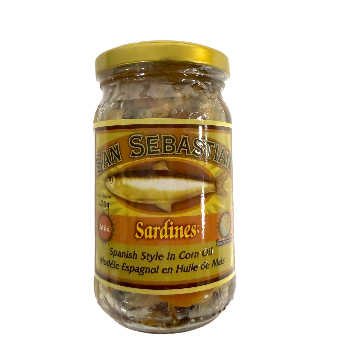 San Sebastian Spanish Sardines in Corn Oil Mild 220g