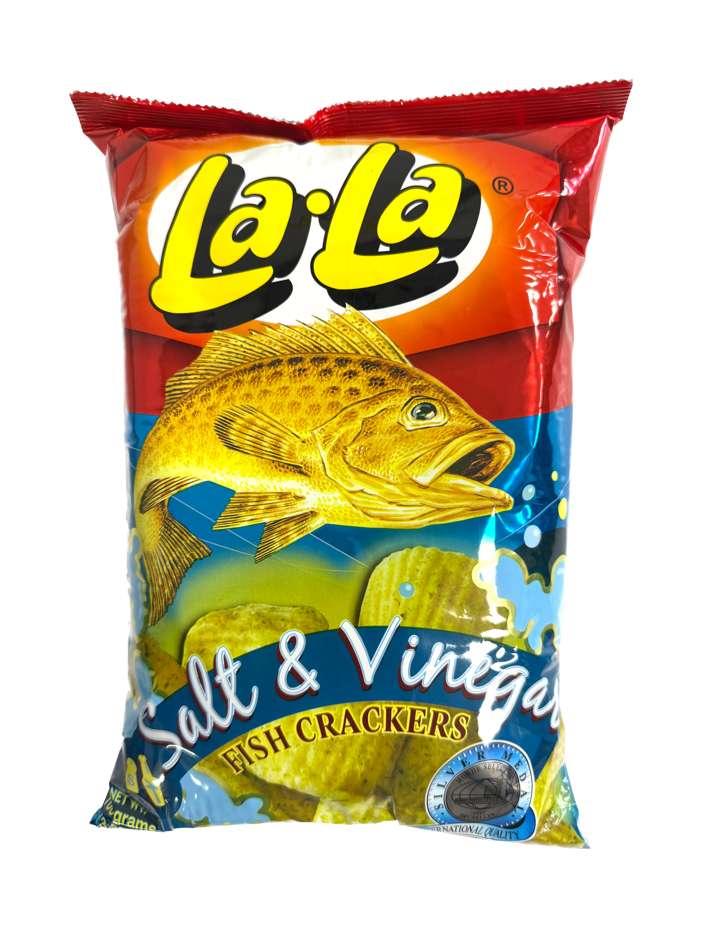 Lala Fish Crackers Salt & Vinegar 100g