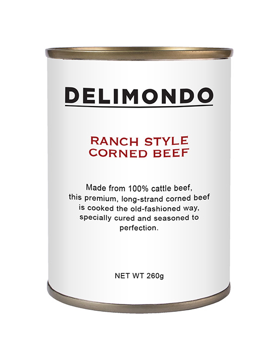 Delimondo Ranch Style Corned Beef 380g