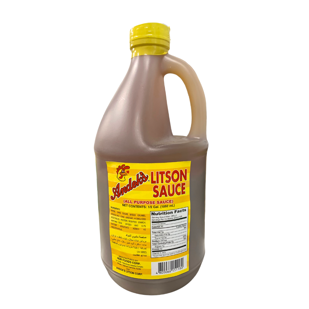 Andok's Litson Sauce 1/2 gal