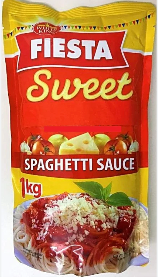 White King Fiesta Sweet w/ Parmesan Spaghetti Sauce 1kg
