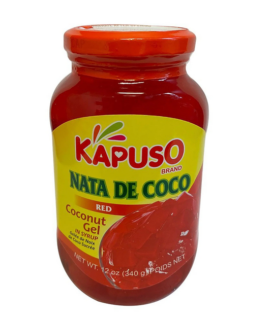 Kapuso Nata De Coco Red (Coconut Gel) 12oz