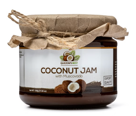 Quezon's Best Organic Coconut Jam w/ Syrup 265g