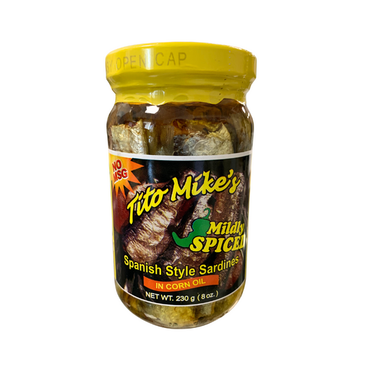 Tito Mike's Spanish Style Sardines Mildly Hot 230g