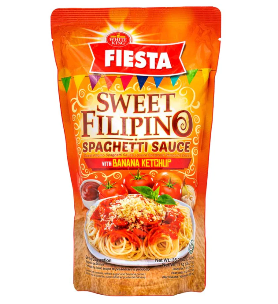 White King Fiesta Sweet Filipino Spaghetti Sauce 1kg