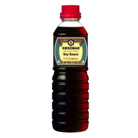 Kikkoman Soy Sauce Trad Brewed 17oz