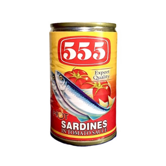 555 Hot Sardines in Tomato Sauce 5.5oz