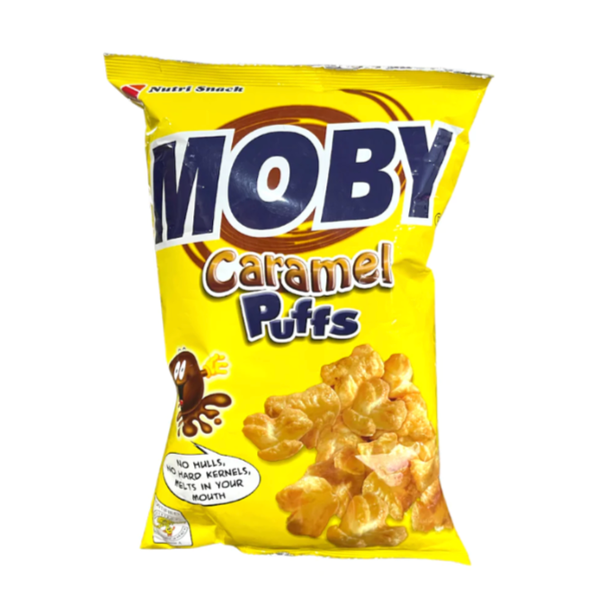 Nutri Moby Caramel Puffs 60g