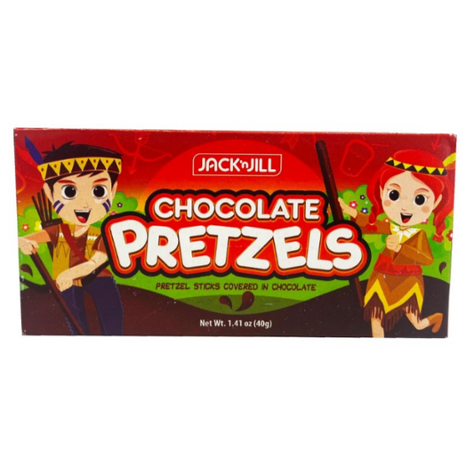 JJ Chocolate Pretzels 1.41oz