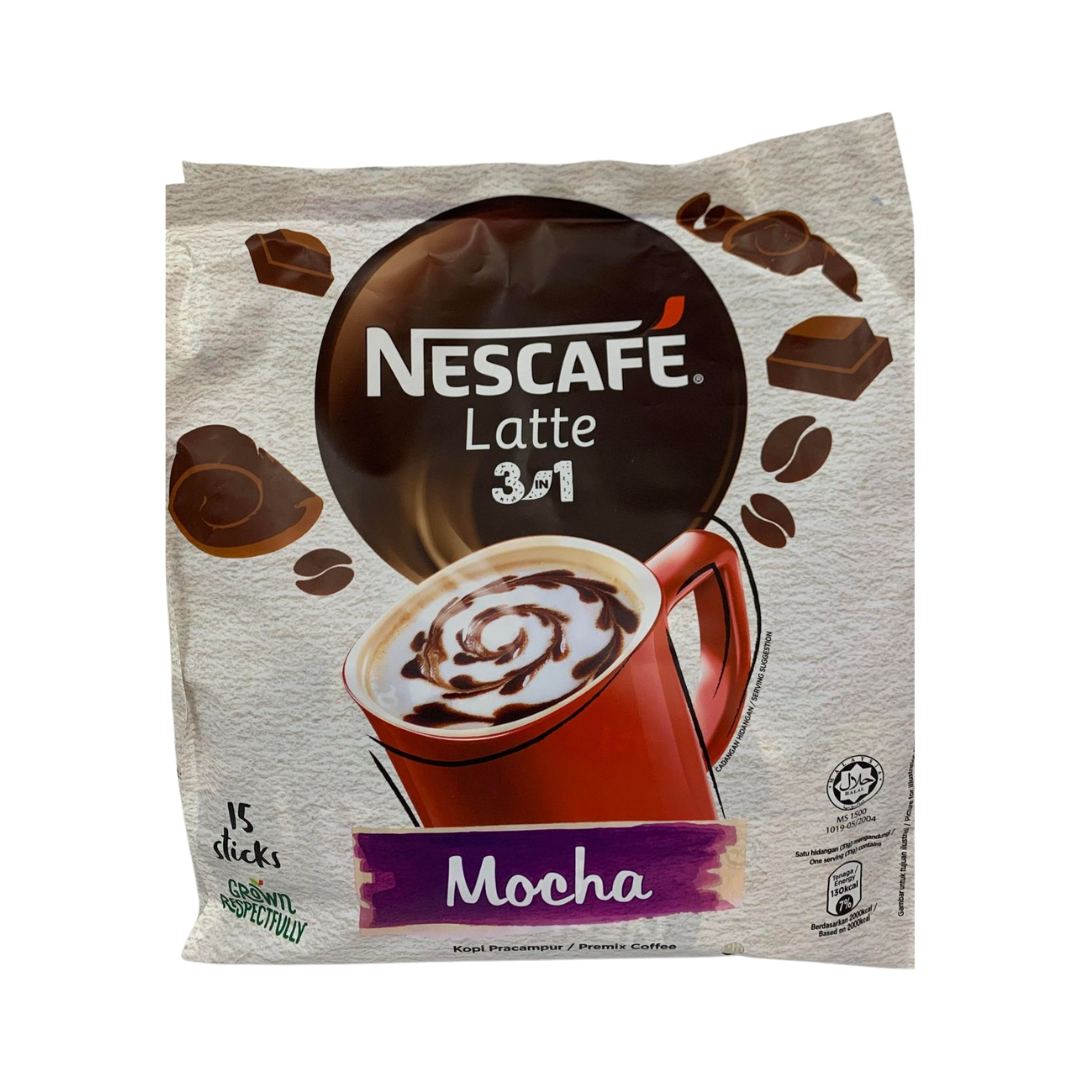 Nescafe Latte Mocha 15 Sticks 480g