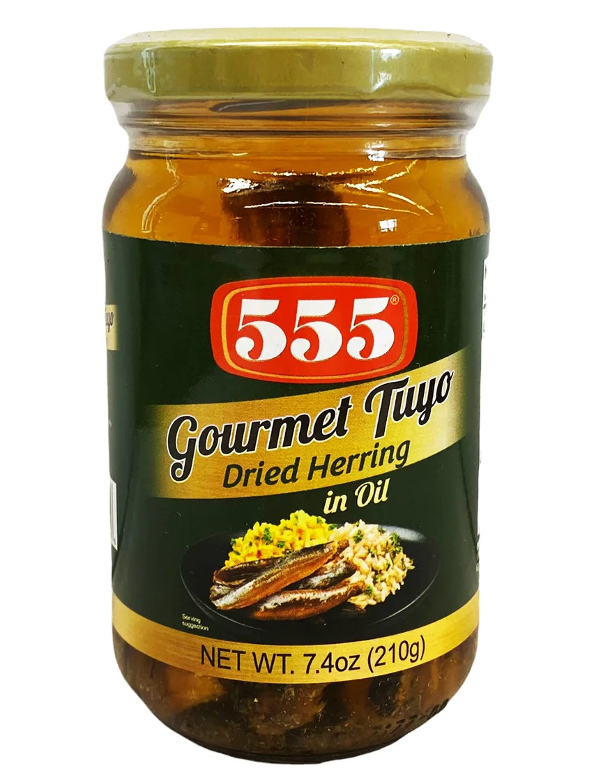 555 Gourmet Tuyo in oil 7.4oz