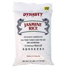 Dynasty Jasmine Rice 25lbs