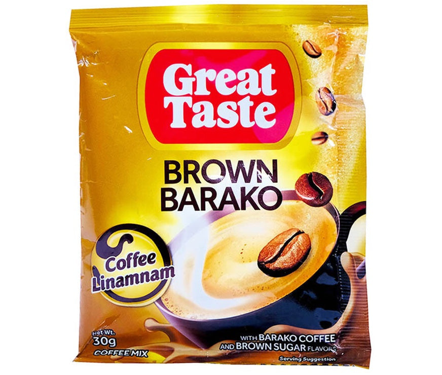 Great Taste Brown Barako 3 in 1 10pack 30g