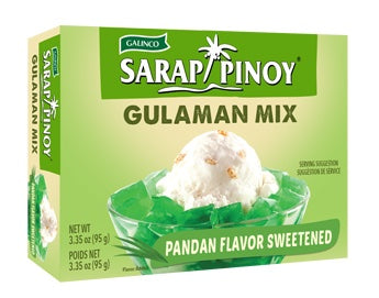 Sarap Pinoy Gulaman Mix Pandan Flavor 3.35oz