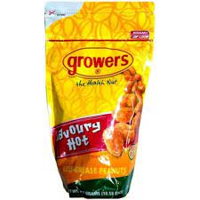 Growers Savoury Hot Peanuts