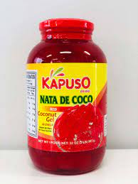 Kapuso Nata De Coco Red (Coconut Gel) 32oz