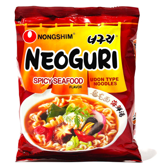 Nongshim NeoGuri Spicy Seafood Flavor 4pk 120g