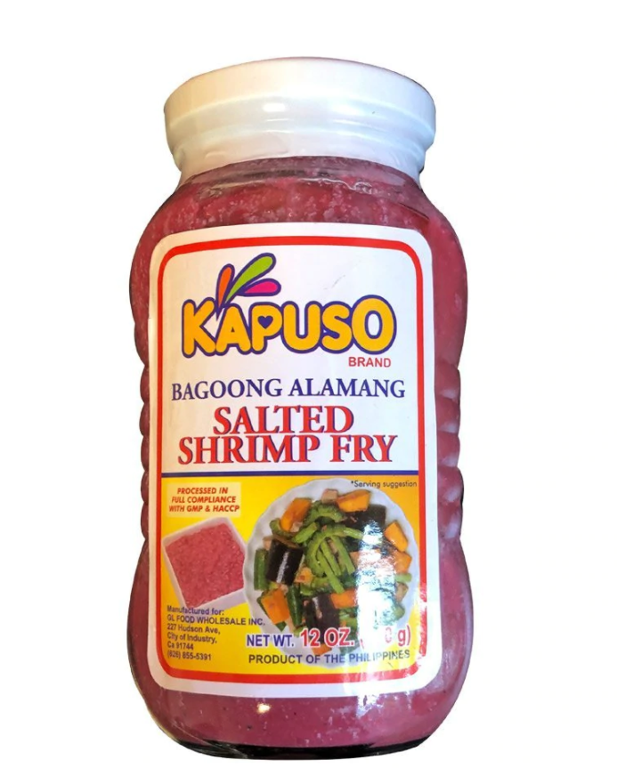 Kapuso Bagoong Alamang Salted Shrimp Fry 12oz
