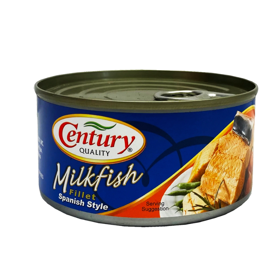 Century Quality Milkfish Fillet in Oil Spanish Style 6.5oz