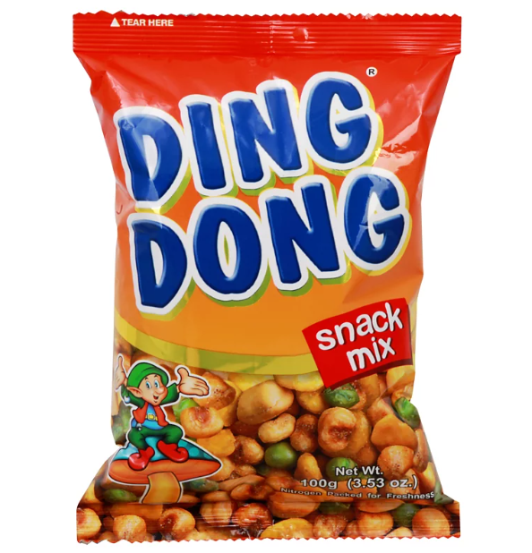 Ding Dong Mixed Nuts Original Orange 3.5oz