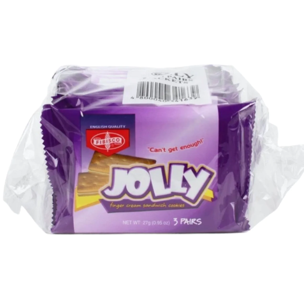 Fibisco Jolly Biscuit 10 X 3 Pairs Packets 270g