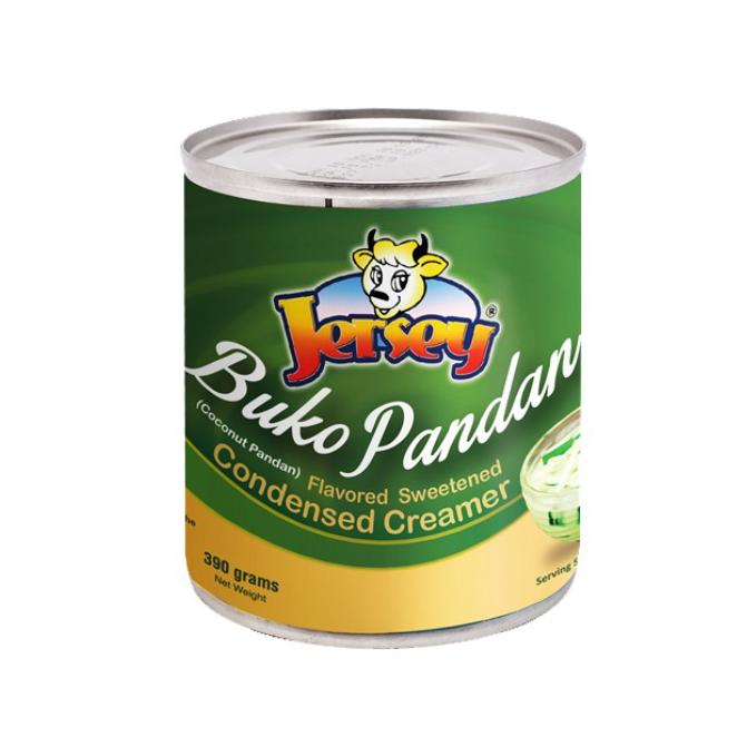 Jersey Sweetened Condensed Creamer - Buko Pandan 390g