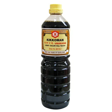 Kikkoman Usukuchi Light Color Soy Sauce 1L