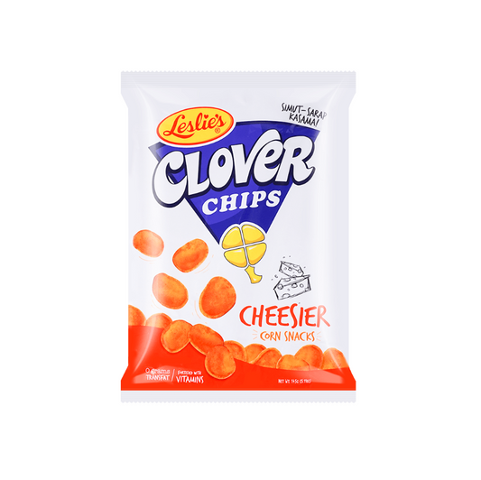 Leslie's Clover Chips - Cheesier Flavor 5.12oz