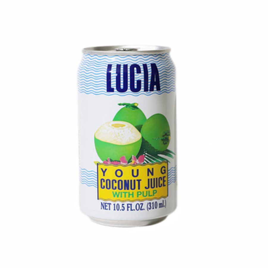 Lucia Young Coconut Juice with pulp 10.5oz
