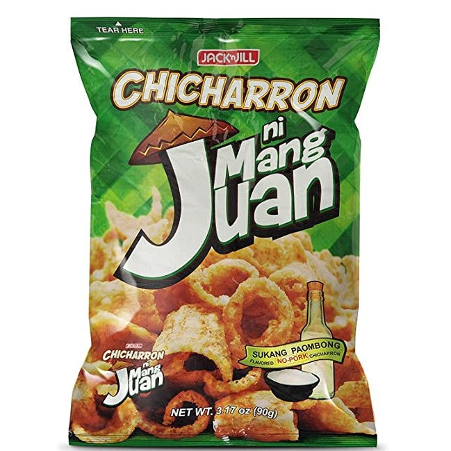Jack n Jill Mang Juan Chicharon  Paombong Green 3.17oz