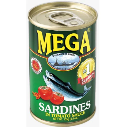 Mega Sardines in Tomato Sauce Reg 15. oz