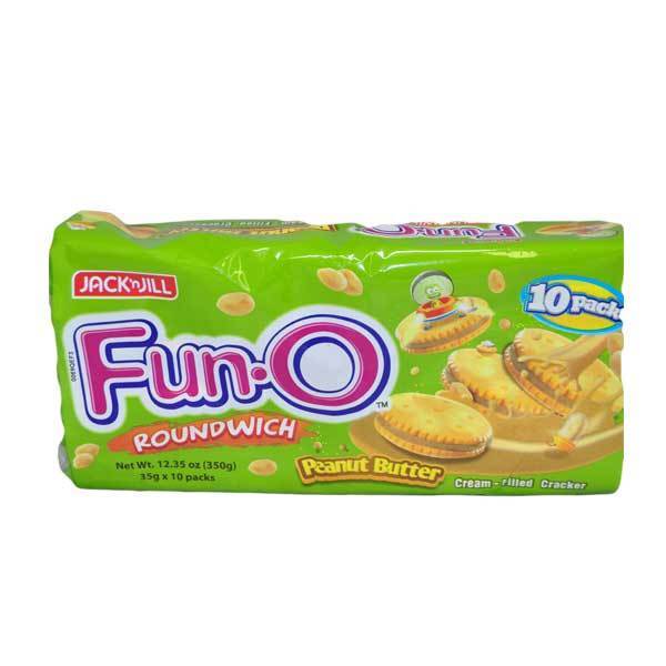 JJ Fun-O Roundwich Peanut Butter