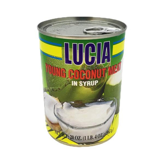 Lucia Young Coconut Meat in Syrup 20oz