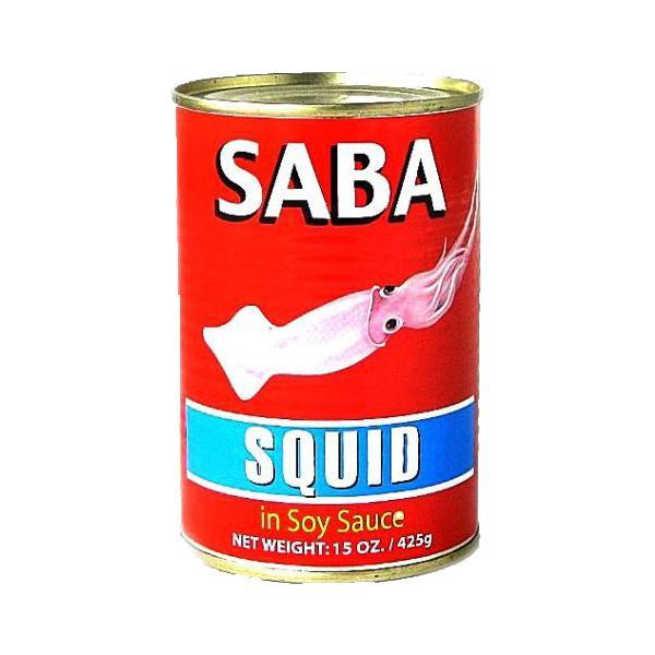 Saba Squid in Soy Sauce