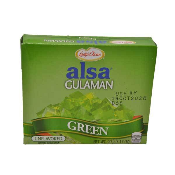 Lady's Choice Alsa Gulaman Green