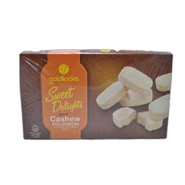 Goldilocks Cashew Polvoron Boxed 12pcs 300g