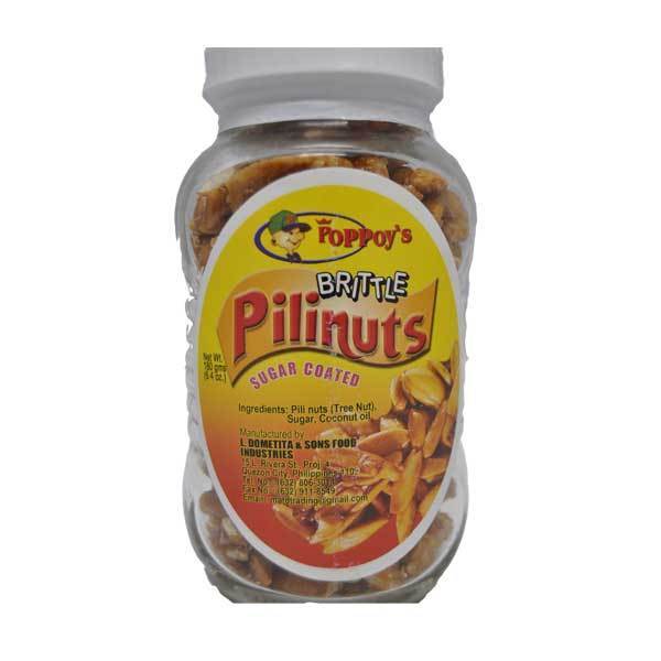 Poppoy's Pilinuts Brittle Jar