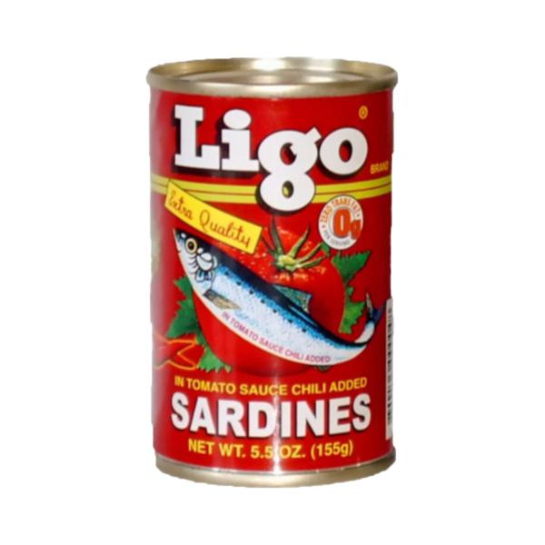 Ligo Sardines red 155g (Small)