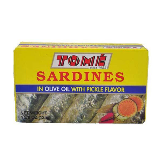 Tome Sardines in Olive Oil w/ Pickle Flavor