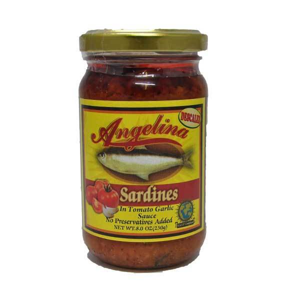 Angelina Sardines In Tomato Garlic Sauce