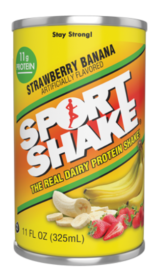 Sport Shake Strawberry Banana 11oz