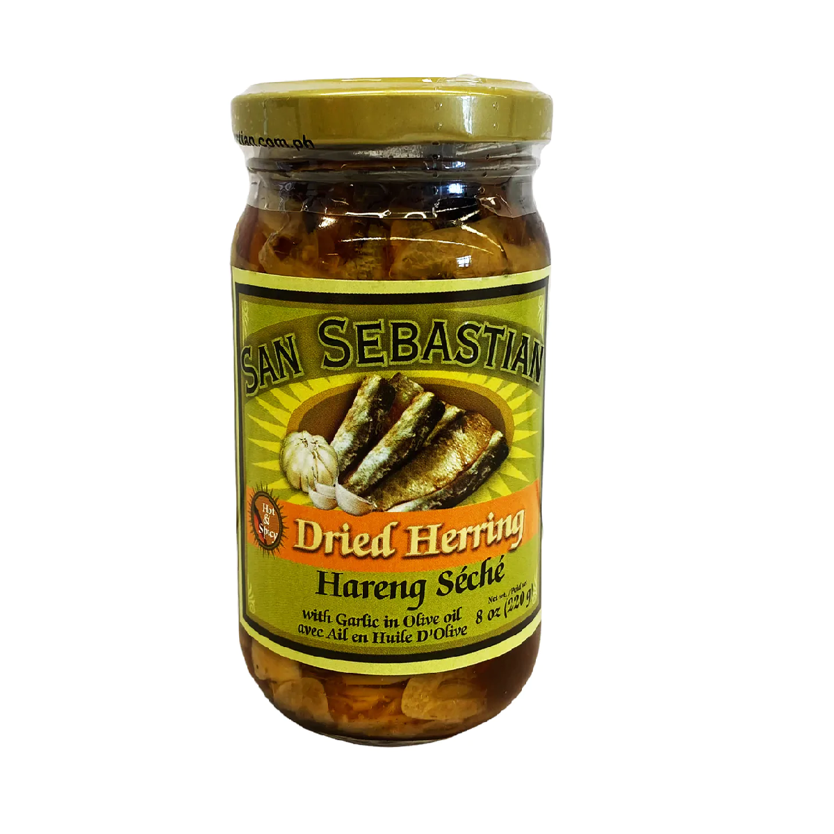 San Sebastian Dried Herring Hot & Spicy 220g
