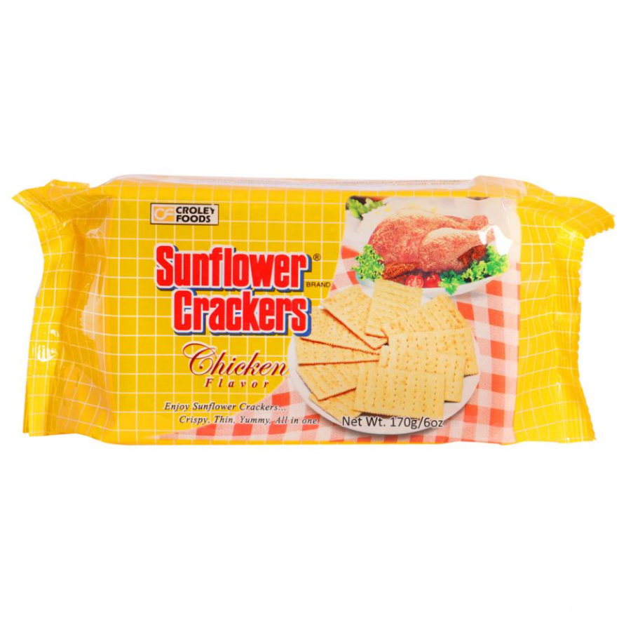 Sunflower Crackers Chicken Flavor 170g