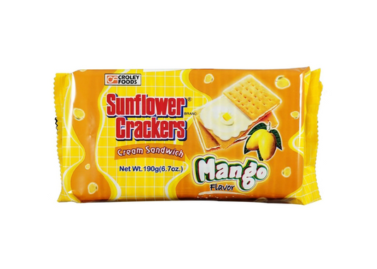 Sunflower Cracker Mango Flavor 190g