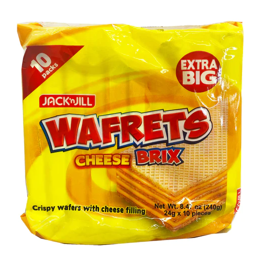 JJ Wafrets Cheese Brix 240g